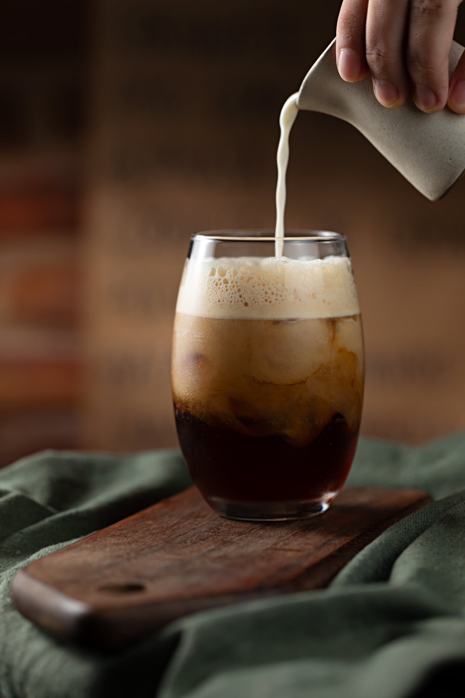 Café gelado banana brew, do Não Me Torra, em Niterói (RJ)