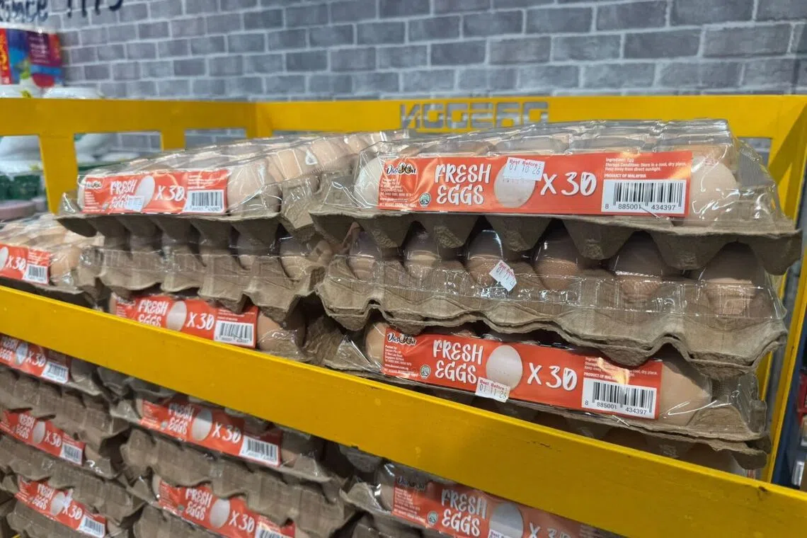The discount applies to selected eggs and frozen chicken, and customers can buy up to two of each product.