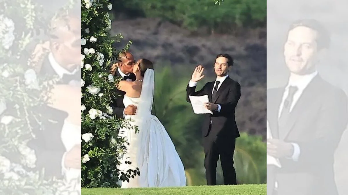 Após divórcio, Tobey Maguire oficializa casamento da ex com bilionário