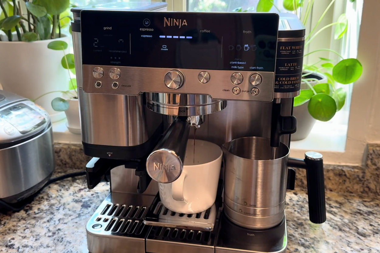 The premium coffee maker makes cold brew, flat whites and more