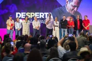 Haddad e membros da coordenação de campanha