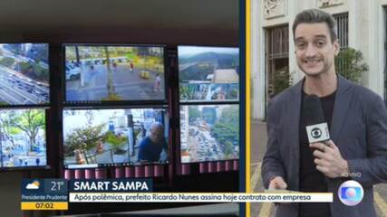 São Paulo assina contrato hoje com empresa de vigilância vencedora do Smart Sampa